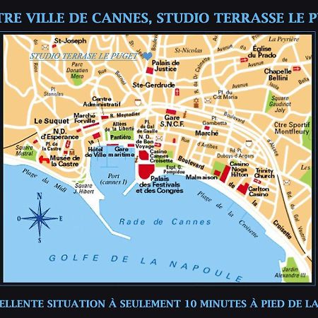 Studio Terrasse Cannes Zewnętrze zdjęcie